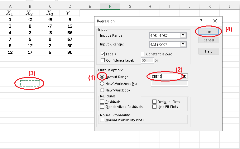 Output Range