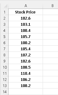 Organize Data Into Column